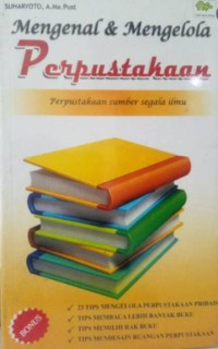 Image of Mengenal & Mengelola perpustakaan