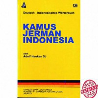 Image of KAMUS JERMAN INDONESIA