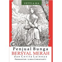Image of Penjual Bunga Bersyal Merah