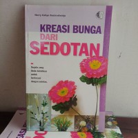 Image of Kreasi Bunga dari Sedotan