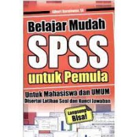 Image of Belajar Mudah SPSS Untuk Pemula