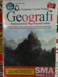 Image of BUKU PEDOMAN UMUM PELAJAR GEOGRAFI SMA KELAS 1, 2, 3