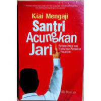 Image of Kiai Mengaji Santri Ajungkan Jari