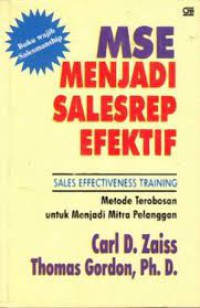 Image of MSE Menjadi Salesrep Efektif