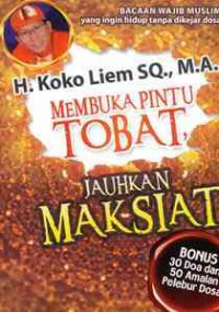 Image of membuka pintu tobat, jauhkan maksiat