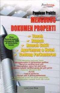 Image of Panduan Praktis Mengurus Dokumen Properti