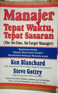 Image of Manajer Tepat Waktu, Tepat Sasaran