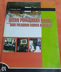 Image of Sistem Pengajaran Modul pada Mata Pelajaran Bahasa Indonesia