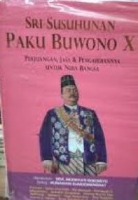 Image of Sri Susuhan Paku Buwono X