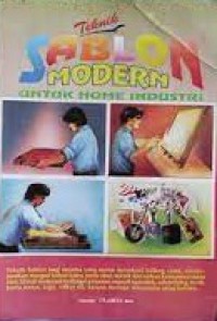 Image of Teknik Sablon Modern Untuk Home Industri