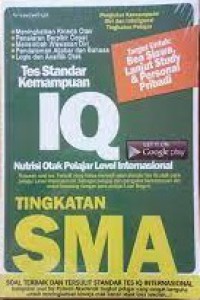 Image of Tes Standar Kemampuan IQ Tingkatan SMA