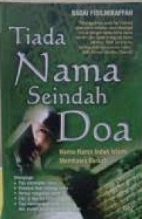 Image of Tiada Nama Seindah Do'a