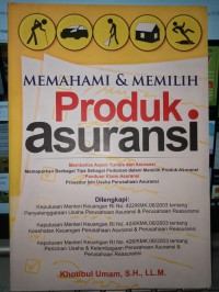 Image of Memahami dan memilih produk asuransi