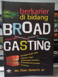 Image of Berkarier di bidang broadcasting
