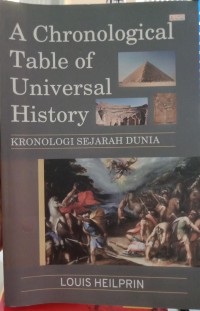 Image of Kronologi Sejarah Dunia : chronological table of universal history