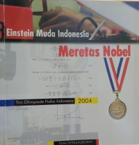 Image of Einstein muda Indonesia: Meretas Nobel