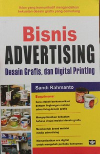 Image of Bisnis Advertising : Desain Grafis dan digital printing