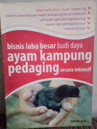 Image of Bisnis laba besar budi daya ayam kampung pedaging secara intensif