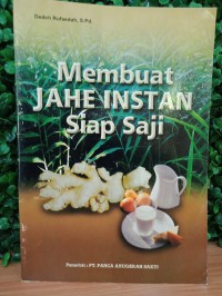 Image of Membuat Jahe Instan Siap Saji