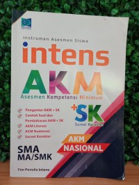Image of Intens AKM: Asesmen Kompetensi Minimum + SK (Survei Karakter)