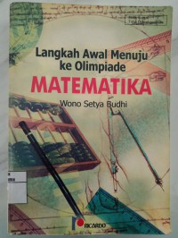 Image of Langkah awal menuju ke olimpiade matematika