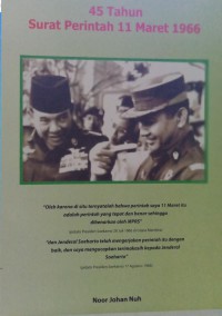 Image of 45 tahun surat perintah 11 Maret 1966