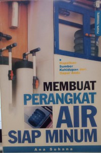 Image of Membuat perangkat air siap minum