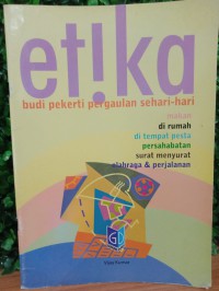 Image of Etika budi pekerti pergaulan sehari-hari