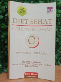 Image of Diet Sehat Golongan darah O: diet tanpa rasa lapar