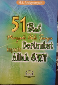Image of 51 Bab Menjadi ahli surga bertaubat kepada Allah S.W.T
