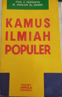 Image of Kamus Ilmiah Populer
