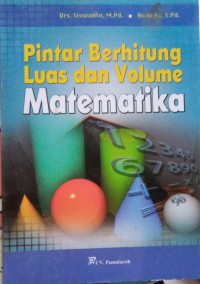 Image of Pintar berhitung luas dan volume Matematika
