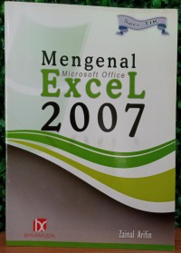 Image of MENGENAL MICROSOFT OFFICE EXCEL 2007