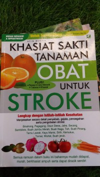Image of KHASIAT SAKTI TANAMAN OBAT UNTUK STROKE