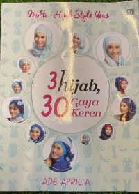 Image of 3 Hijab, 30 Gaya Keren