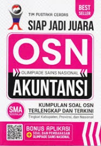 Image of Siap jadi Juara OSN AKUNTANSI: Kumpulan soal ASN terlengkap, terkini, terupdate