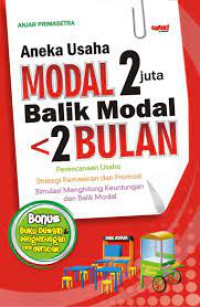 Image of Aneka Usaha Modal 2 Juta Balik Modal