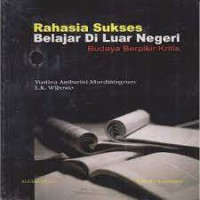 Image of Rahasia Sukses Belajar di Luar Negeri