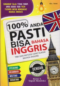 Image of 100 % anda pasti bisa bahasa inggris