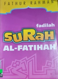 Image of Fadilah Surah al-Fatihah