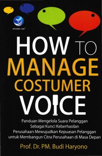 Image of How to Manage Costumer Voice