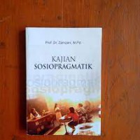 Image of Kajian Sosiopragmatik