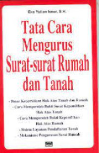 Image of Tata Cara Mengurus Surat-Surat Rumah dan Tanah