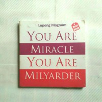 Image of you are miracle you are milyarder