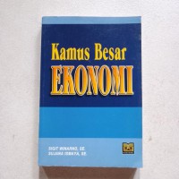 Image of Kamus Besar Ekonomi