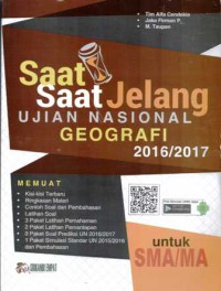 Image of SAAT SAAT JELANG IJIAN NASIONAL GEOGRAFI 2016/2017