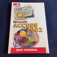 Image of 36 Jam belajar komputer : Microsoft Access 2002