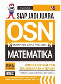 Image of Siap jadi Juara OSN MATEMATIKA: Kumpulan soal ASN terlengkap, terkini, terupdate