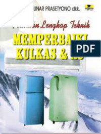 Image of Pedoman Lengkap Memperbaiki Kulkas dan AC