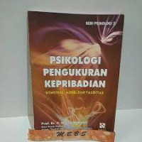 Image of Psikologi Pengukuran Kepribadian: Konstruk, Model dan Validitas